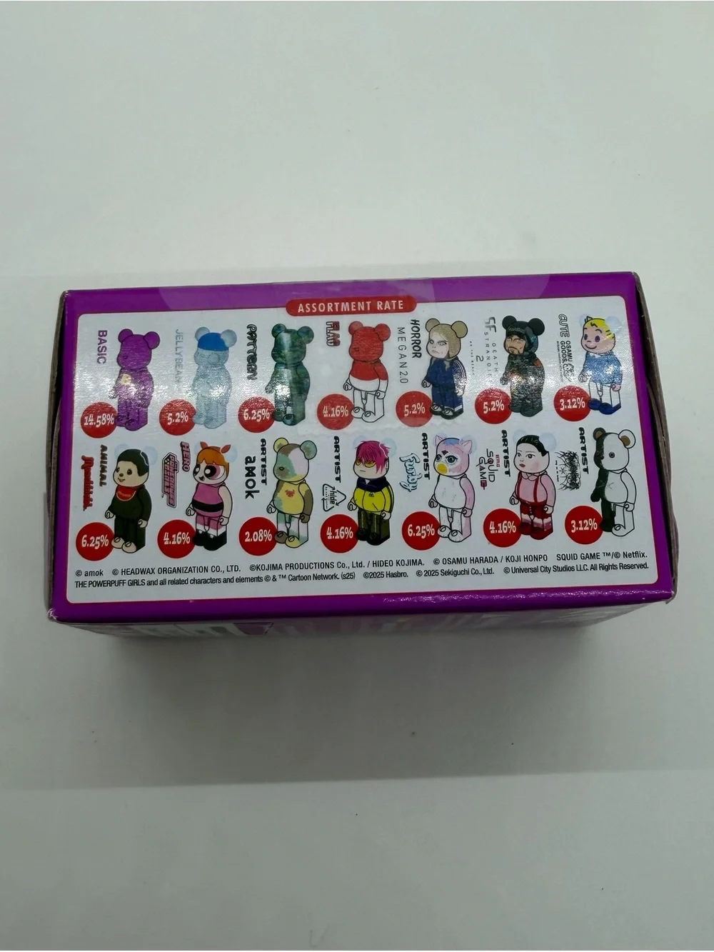Bearbrick 100% Series 50 Confirmed Blossom Powerpuff Girls